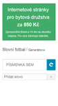 Mobile Screenshot of generatorek.cz
